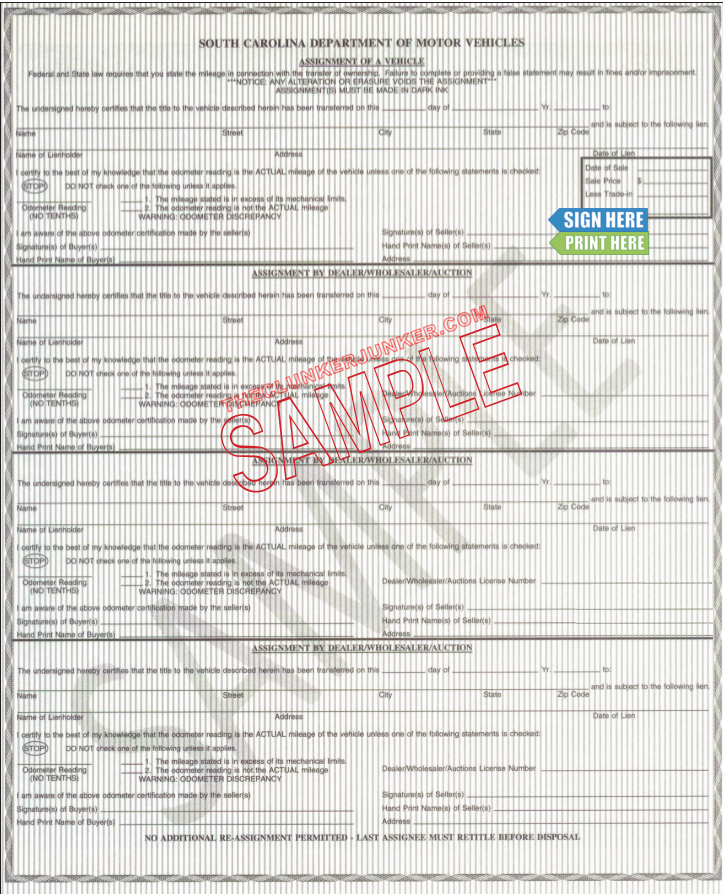 What Does a Car Title Look Like? Examples by State - AxleAddict