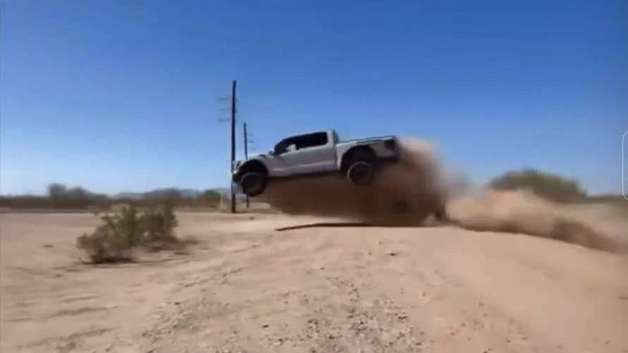 Hold My Stanley Cup: Ford Raptor Defies Gravity, Flips End Over End ...