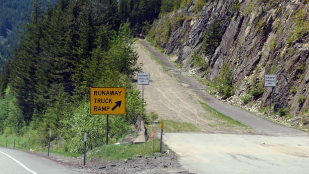 Runaway ramp.