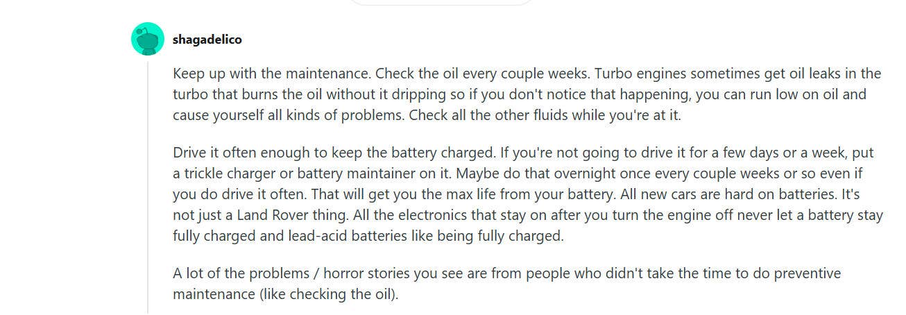 Land Rover Maintenance Cost: How Much It Really Costs to Maintain a ...